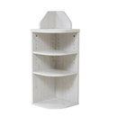 【お客様組立品】 Lycka landシリーズ カウンター下 コーナーラック FLL-0064【全2色】