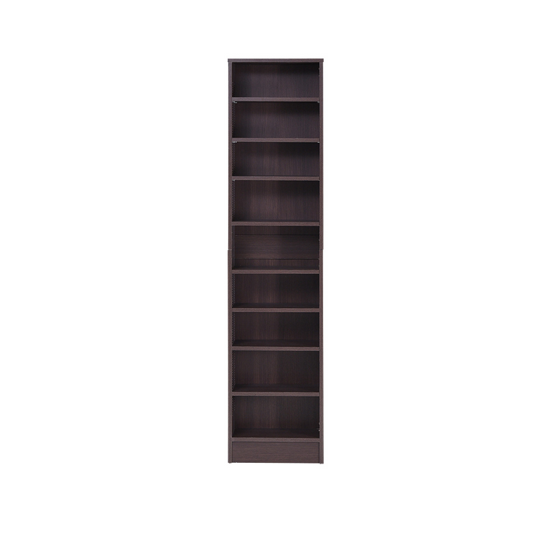 【お客様組立品】<br>MEMORIAシリーズ<br>薄型オープン書棚<br>奥行 16.5cm 幅 41.5cm 高さ 180cm<br>FRM-0100