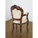 KUROSHIO フランシスカチェアー肘付（ブラウン）90022　・（ホワイト）92175