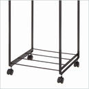 【tower】分別ダストワゴン 2分別 ホワイト ブラック 山崎実業2274/2275