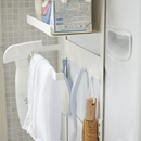 【Plate】 洗濯機横マグネット収納ラック 山崎実業 3309