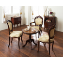 KUROSHIO フフランシスカチェアー肘なし（ブラウン）90021　・（ホワイト）92174