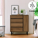 【お客様組立商品】 リビングボード 幅77.5 FMC-0002