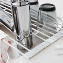 【tower】折り畳み水切りラックS ホワイトブラック 山崎実業7837/7838