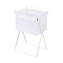 【tower】折り畳み高床式ランドリーバスケット 山崎実業 5661/5662