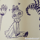 MOOMIN HIDE AND SEEK ドレープカーテン A1007アイボリー A1008ピンク