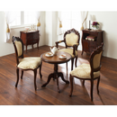 KUROSHIO フランシスカチェアー肘付（ブラウン）90022　・（ホワイト）92175