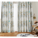 MOOMIN SOFT MELODY ドレープカーテン A1003ベージュ A1004ブルー