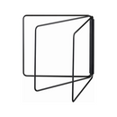 【tower】折り畳み布巾ハンガー ホワイト ブラック 山崎実業 2787/2788