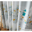 MOOMIN SOFT MELODY ドレープカーテン A1003ベージュ A1004ブルー