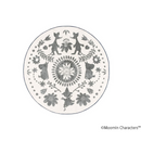 MOOMIN M FOLK LINE RUG M　#38ネイビー　#12イエロー　#1アイボリー