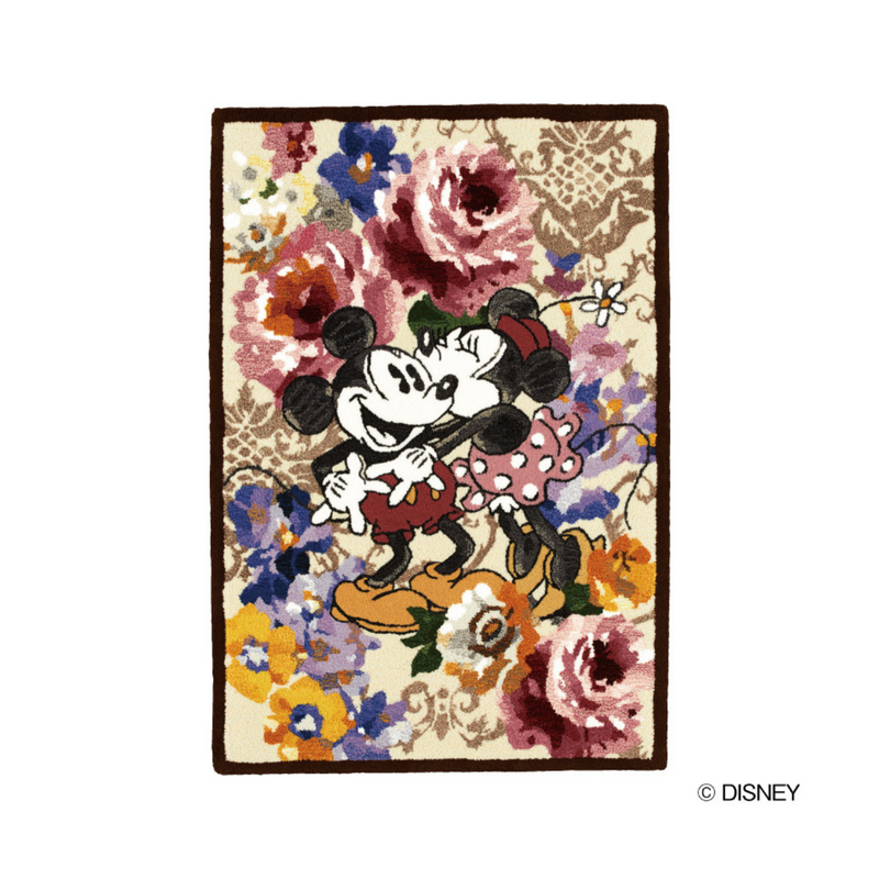 MICKEY / Decorate flower TAPESTRY　DPM-4076マルチ