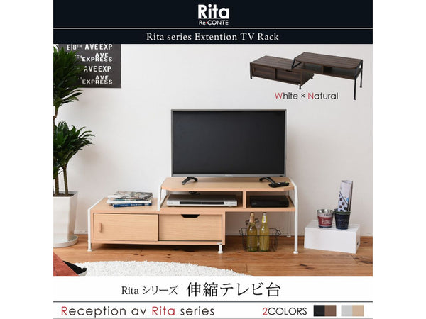 【お客様組立品】<br>Ritaシリーズ<br>テレビ台<br>DRT-1010