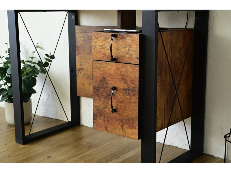 【お客様組立品】<br>brooklynシリーズ<br>パソコンデスク<br>FBR-0002